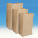 Sacs Papier Kraft sans poignée - style américain