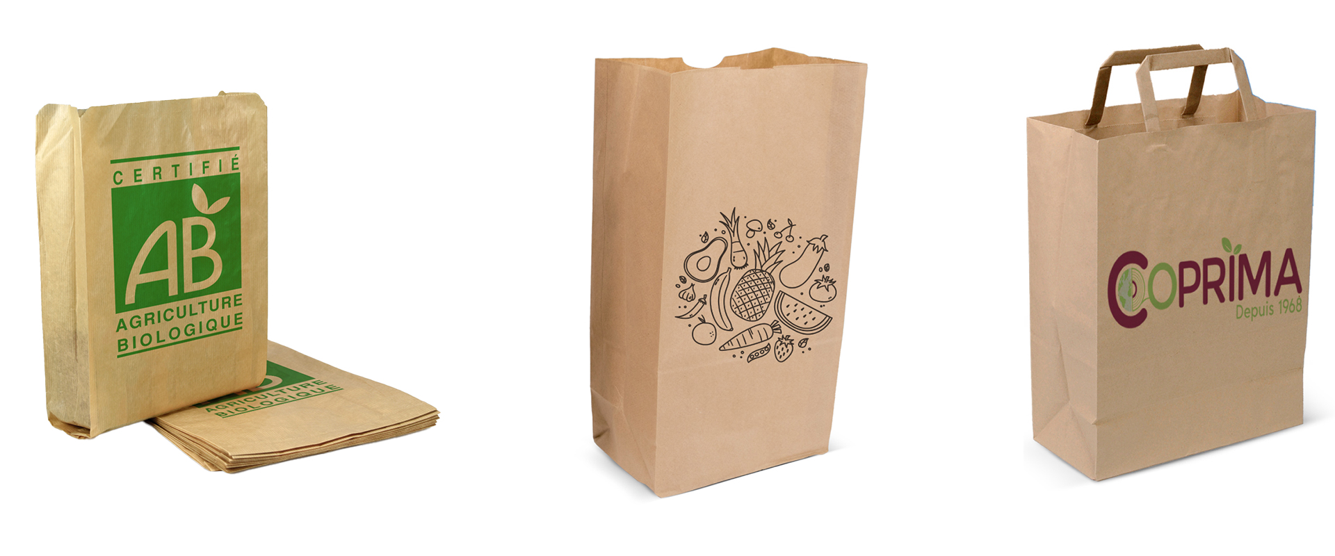 COPRIMA emballages alimentaires, personnalise tous types de supports