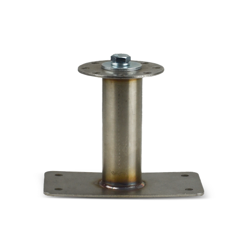 Tube chromé - 80 mm - Pour base horizontale