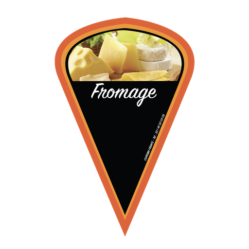 Signalétique Triangulaire pour Pied Gestion file d'attente - (UVC:1)