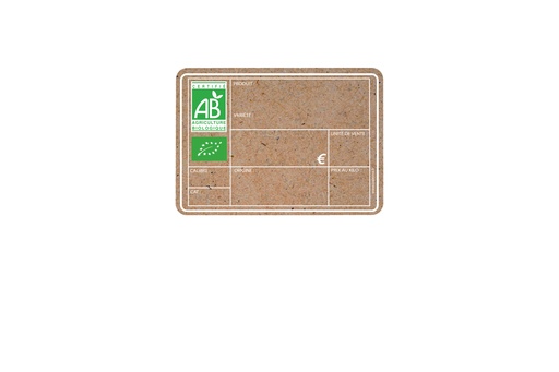 Ardoisine 100% Fibre de Bois simple - A5
