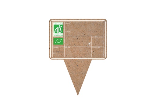 Ardoisine 100% Fibre de Bois avec pic - A5