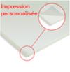 Feuilles papier alimentaire Blanc - Impression personnalisée U EXPRESS - carton de 10kg - (UVC:1)