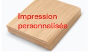 Feuilles papier alimentaire Brun - Thermoscellables personnalisées - carton de 10kg - (UVC:1)