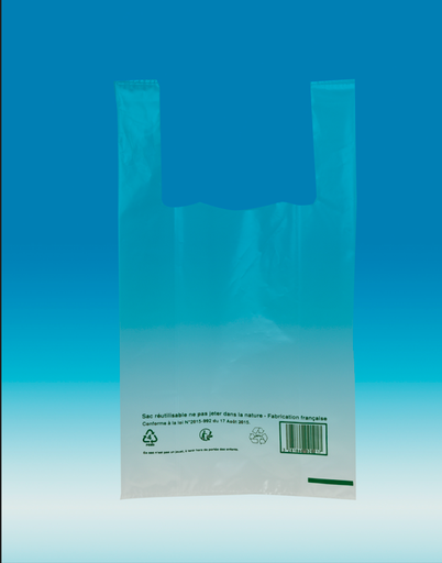 Sacs Bretelles réutilisables 300 x 140 x 540 mm Maxi Transparent - (UVC:400)