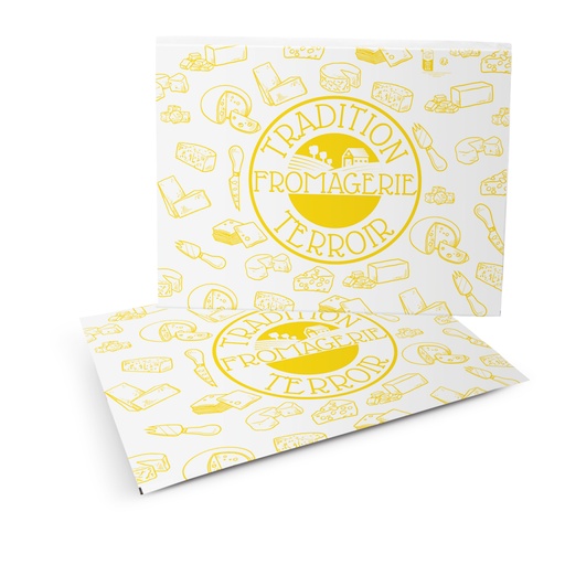 Pochettes alimentaires - Fromage
250 x 166 mm - (UVC:1000)