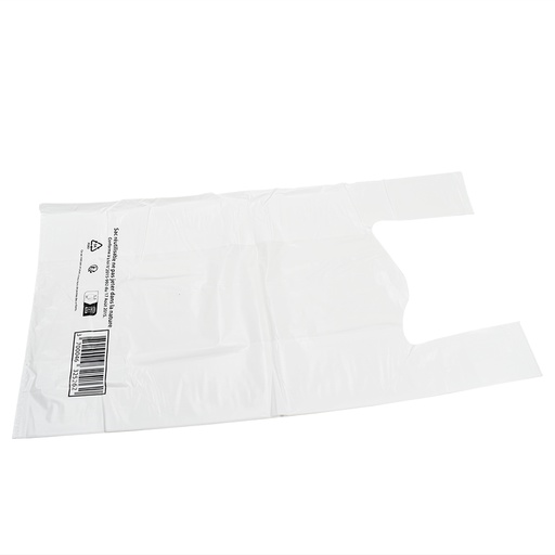 Sacs Bretelles réutilisables 300 x (90+90) x 600 mm Jumbo - Blanc - (UVC:400)